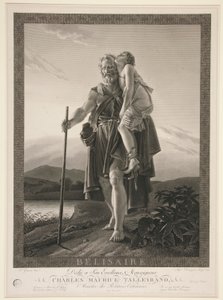 Belisaire autorstwa Auguste Gaspard Louis Desnoyers