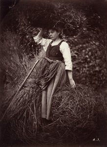Chłop, ok. 1870.