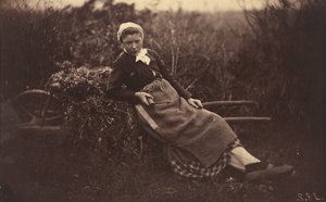 Chłop, ok. 1870.