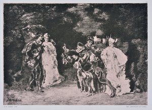 Nagroda za taniec (rysunek)