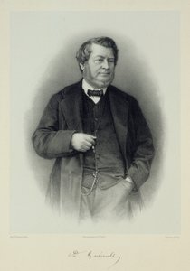 Portret Adolphe Guéroulta 1810-1872. autorstwa Auguste Lemoine