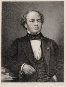 Portret kompozytora Jacques Fromental Halévy 1799-1862. autorstwa Auguste Lemoine