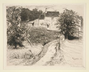 W Bellot (Seine-et-Marne) (W Bellot [Seine-et-Marne]) autorstwa Auguste Lepere