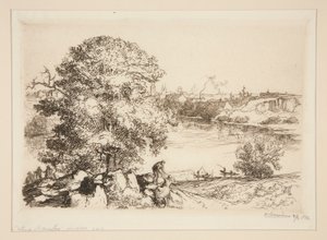 gniewy, autorstwa Auguste Lepere