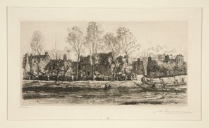 Banki Sommy? Amiens (Banki Sommy w Amiens) autorstwa Auguste Lepere