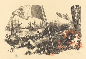 Strona poświęcona, opublikowana w 1900 r. autorstwa Auguste Lepere