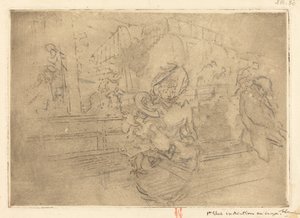 Wyjazd do Greenwich (Wyjazd po Greenwich) autorstwa Auguste Lepere