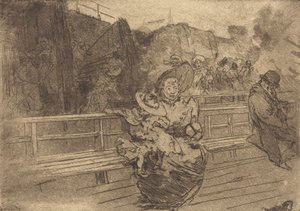 Wyjazd do Greenwich Wyjazd po Greenwich, 1891. autorstwa Auguste Lepere