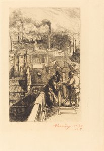 Dzielnica gobelin autorstwa Auguste Lepere