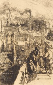 Dzielnica Gobelinów Dzielnica Gobelinów, 1893. autorstwa Auguste Lepere