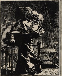 Cesarz Wilhelm zły autorstwa Auguste Lepere