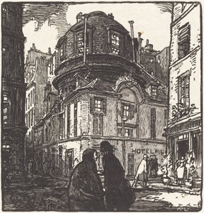 Stara akademia medyczna autorstwa Auguste Lepere