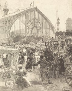 Pałac Maszyn, wydany w 1889 r.