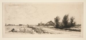 Mały Cowkeeper autorstwa Auguste Lepere