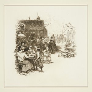 Festiwal plenerowy autorstwa Auguste Lepere