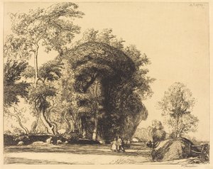 Ścieżka z St.-Gilles, St.-Jean-de-Monts autorstwa Auguste Lepere