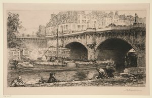 Pont Neuf autorstwa Auguste Lepere