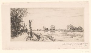Widok na Amstel Au bord de l
