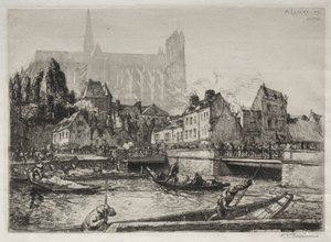 Przyloty warzyw-Amiens autorstwa Auguste Louis Lepère