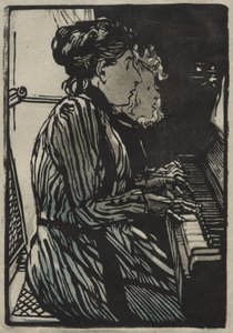 Studium na cztery ręce autorstwa Auguste Louis Lepère