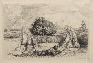 Żyto Javelles, Crèvecoeur autorstwa Auguste Louis Lepère