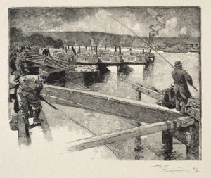 Garaż omnibusowy autorstwa Auguste Louis Lepère
