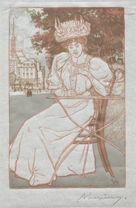 Almanach Paryski, 1897: Lato autorstwa Auguste Louis Lepère