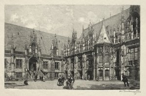Ilustrowany Rouen: Pałac Sprawiedliwości
