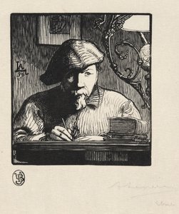 Autoportret autorstwa Auguste Louis Lepère