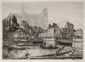 Przyloty warzyw-Amiens autorstwa Auguste Louis Lepère