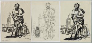 W Maroku autorstwa Auguste Louis Lepère
