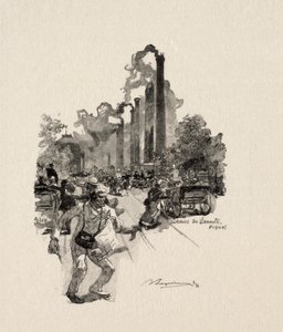 Avenue La Motte-Picquet autorstwa Auguste Louis Lepère