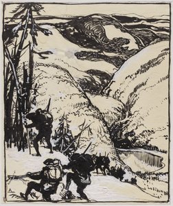 W Wogezach autorstwa Auguste Louis Lepère