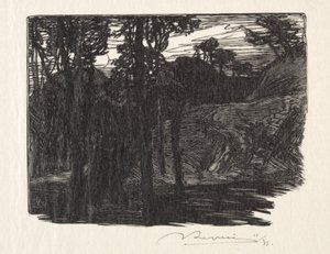 Wieczór autorstwa Auguste Louis Lepère