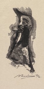 Las Fontainebleau: Przełęcz Siedmiu Jaskiń La Forêt de Fontainebleau..., 1890. autorstwa Auguste Louis Lepère