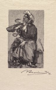 Las Fontainebleau: kupiec węży Las Fontainebleau: kupiec węży, 1890. autorstwa Auguste Louis Lepère