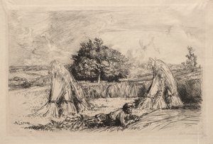 Żyto Javelles, Crèvecoeur autorstwa Auguste Louis Lepère