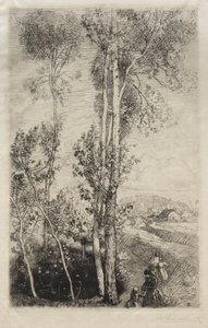 La Petite Mare, 1908. autorstwa Auguste Louis Lepère