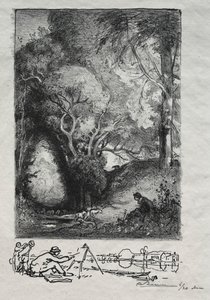 La Ravine w czerwcu autorstwa Auguste Louis Lepère