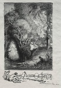 La Ravine w czerwcu 1913 r. autorstwa Auguste Louis Lepère
