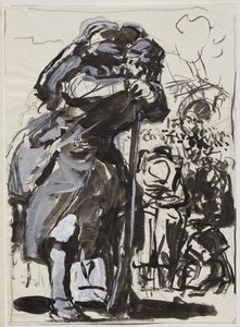 Rekolekcje po Charleroi... autorstwa Auguste Louis Lepère