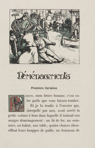 Krajobrazy i narożniki ulic: Ruchome autorstwa Auguste Louis Lepère