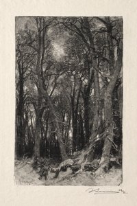 Le Bas Breau. autorstwa Auguste Louis Lepère