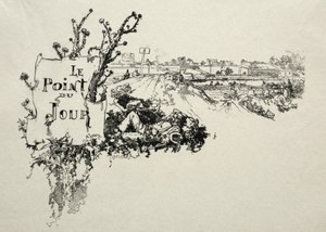 Punkt dzienny. autorstwa Auguste Louis Lepère