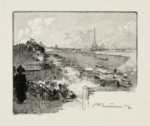 Punkt dzienny. autorstwa Auguste Louis Lepère