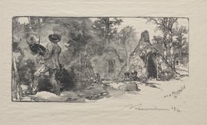 Charbonnieres autorstwa Auguste Louis Lepère