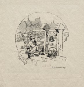 Rynek Apple, nr 2 autorstwa Auguste Louis Lepère