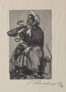 Kupiec węży autorstwa Auguste Louis Lepère