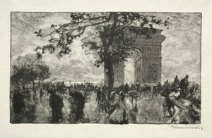 Powrót lasu autorstwa Auguste Louis Lepère