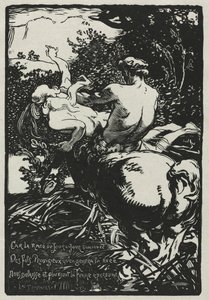 Centaur autorstwa Auguste Louis Lepère